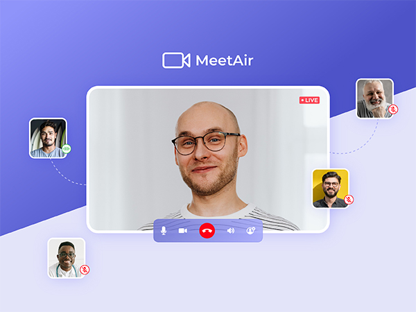 MeetAir video conference application