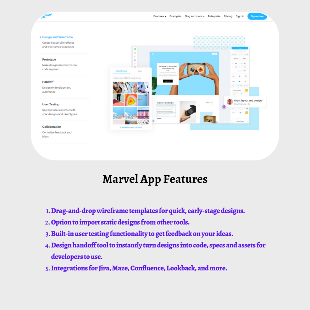 marvel-app-features
