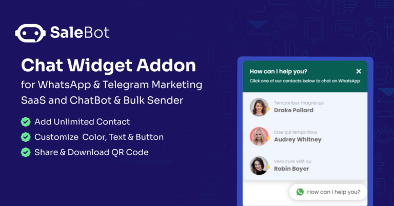 Boost Your Sales and Enhance Customer Interaction with SaleBot Chat Widget