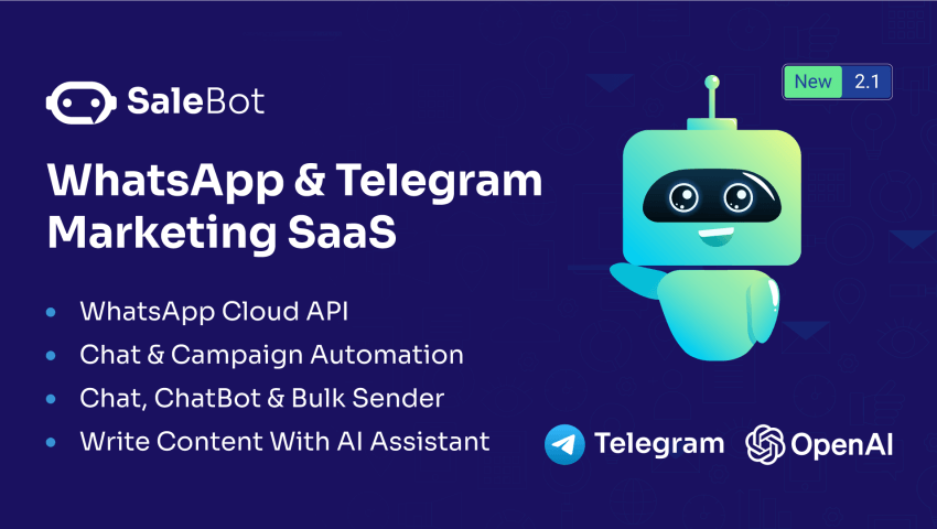 SaleBot - WhatsApp ChatBot & Marketing SaaS
